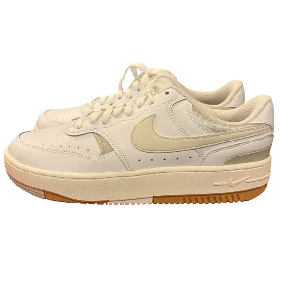 NIB NIKE Gamma Force Sneakers, White/Phantom-Light Bone, Women’s Size 9.5 - Picture 2 of 9